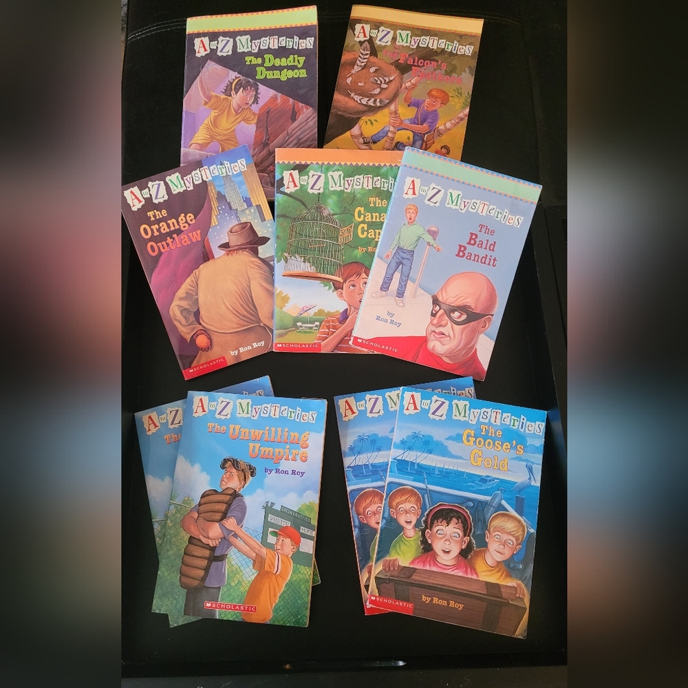 A to Z Mysteries Book Set Of 9